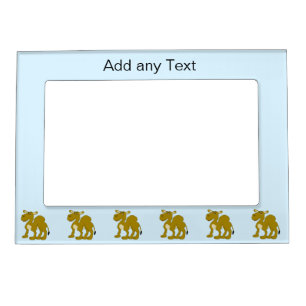 Dromedary Camel Design Personalised Magnetic Frame