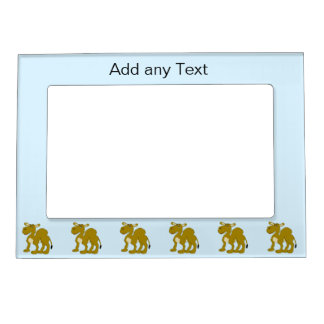Dromedary Camel Design Personalised Magnetic Frame