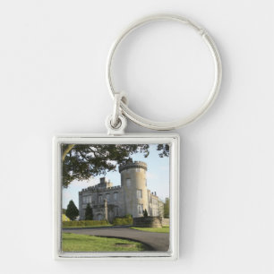 Dromoland Castle side entrance with no people Keychain
