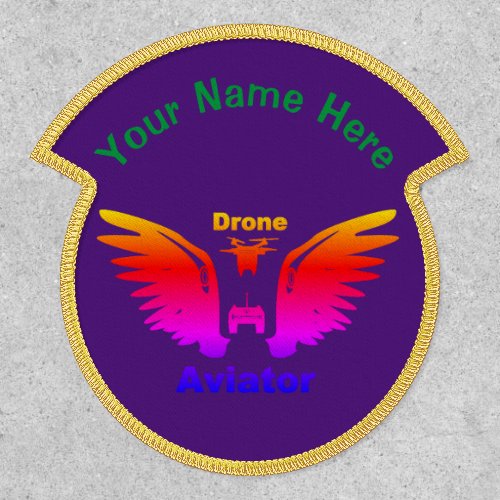 Drone Aviator   Patch
