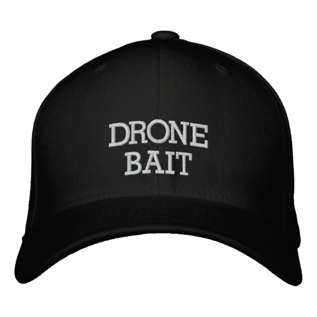 Drone Bait Embroidered Baseball Cap (Front)