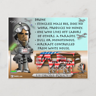 Drone Definition Postcard