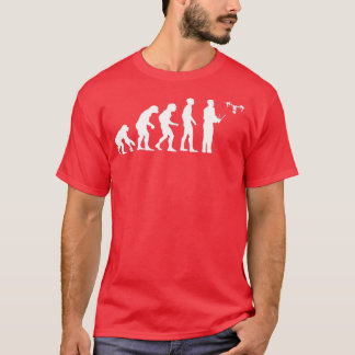Drone Evolution Funny Drone Pilot Quadcopter Fan  T-Shirt
