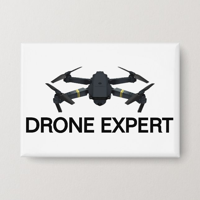 Drone Expert™  Button (Front)