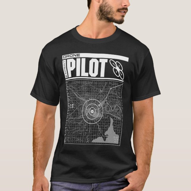 Drone Expert Pilot T-Shirt (Front)