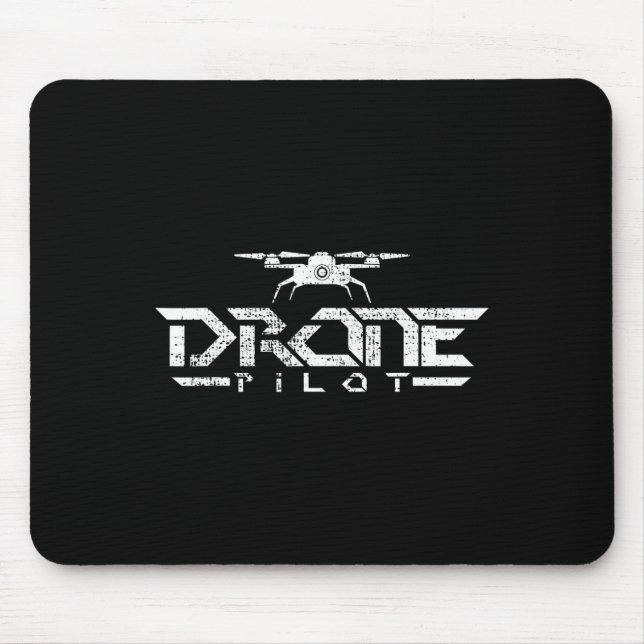 Drone Gift Quadcopter  Mouse Pad (Front)