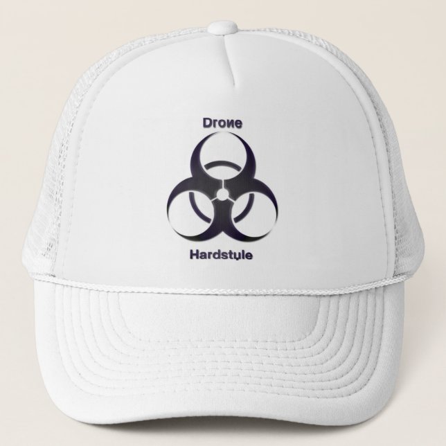 Drone Hardstyle Hap Trucker Hat (Front)