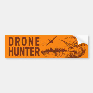 Drone Hunter Bumper Stickers