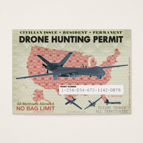 Drone Hunting Permits