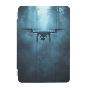 Drone in Foggy Forest iPad Cover
