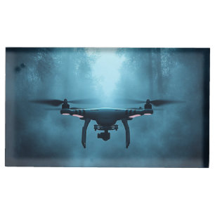 Drone in Forest Table Card Holder