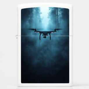 Drone in Forest Zippo Lighter