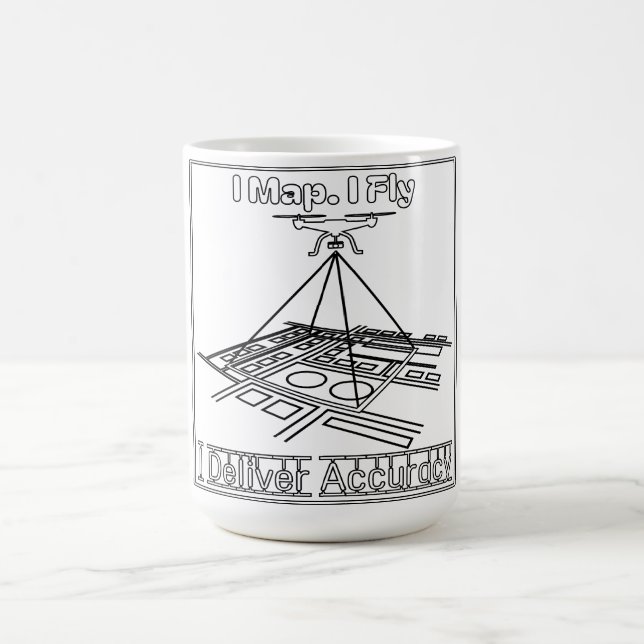 Drone Mapper Mug (Center)