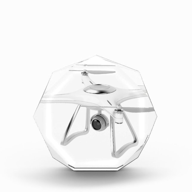 Drone on white award (Front)