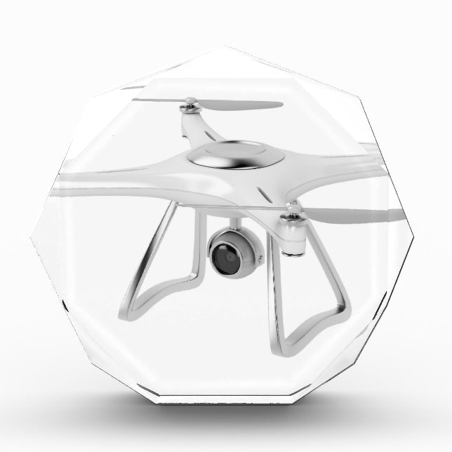 Drone on white award (Front)