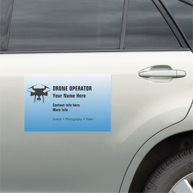 Drone Operator Car Magnet (In Situ)