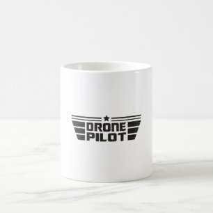 Drone Pilot Camera Quadcopter FPV Funny Gift Idea Coffee Mug