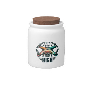 Drone Pilot Candy Jar