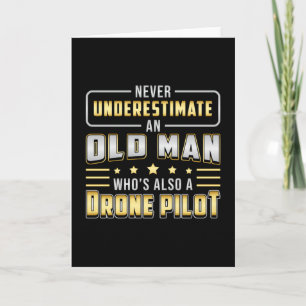 Drone Pilot Drones Quadcopter Camera FPV Gift Idea Card
