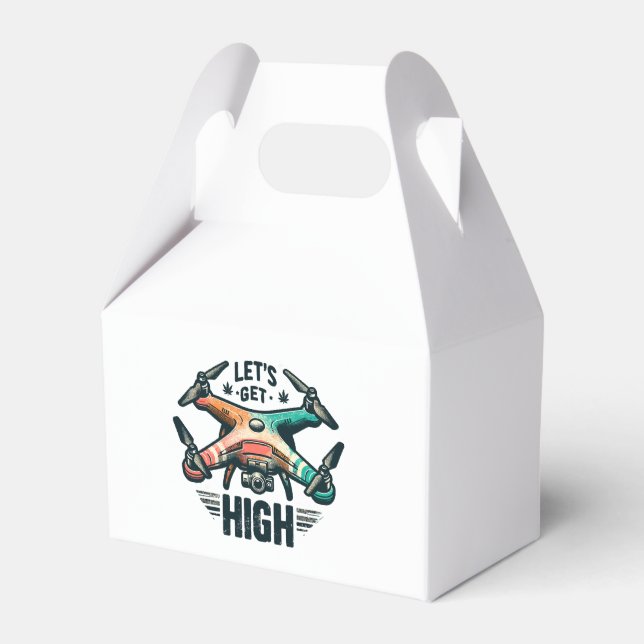 Drone Pilot Favor Boxes (Front Side)