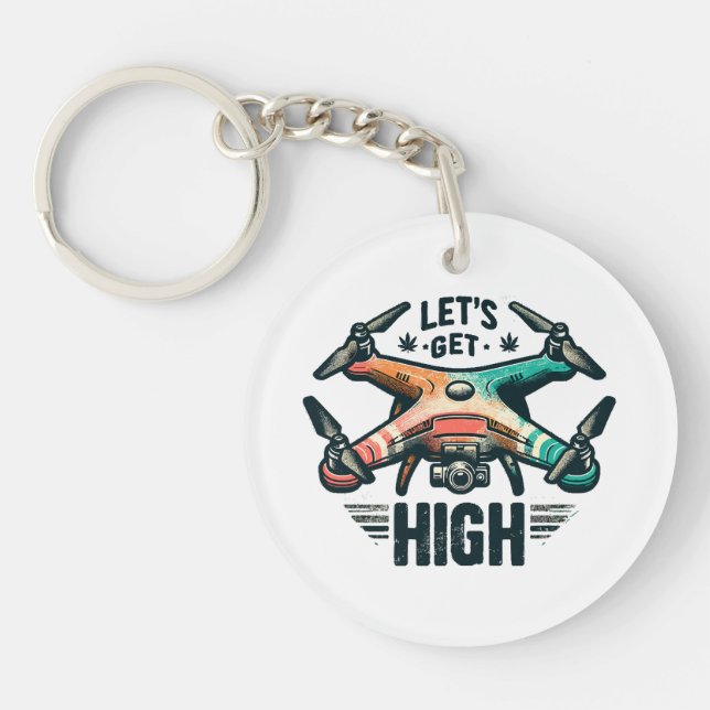 Drone Pilot Keychain (Front)
