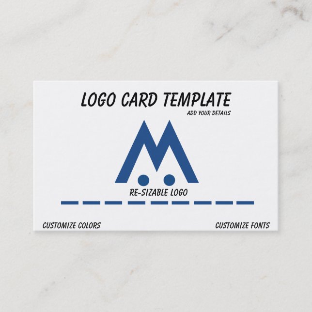 Drone Pilot Logo Chart Symbols Business Card (Front)