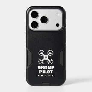 Drone pilot logo custom name iPhone 17 pro case