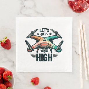Drone Pilot Paper Dinner Napkins
