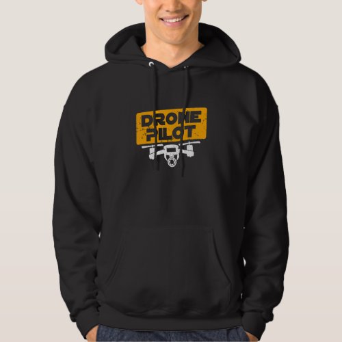 Drone Pilot Rc Drone Racers Operators Quadcopter Hoodie