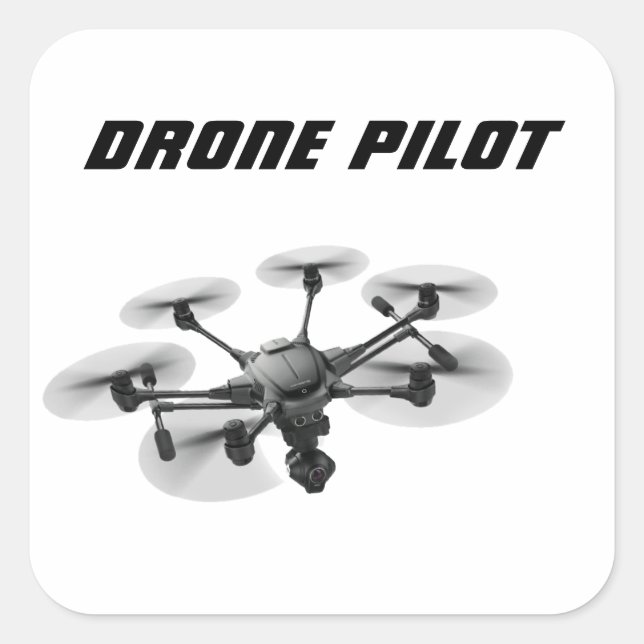 Drone Pilot Sticker (Front)