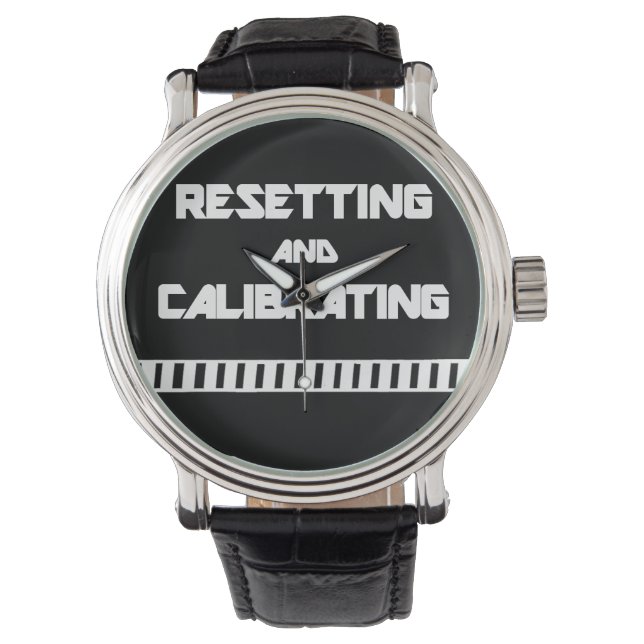 Drone Pilot Watch - Resetting and Calibrating (Front)