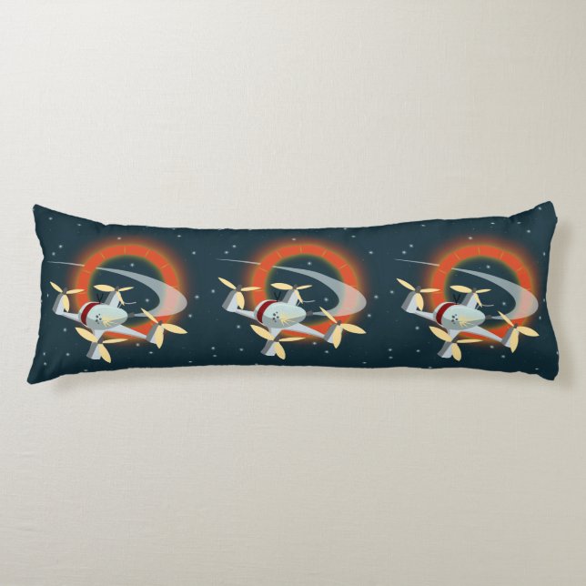 Drone Racing Body Pillow (Front)