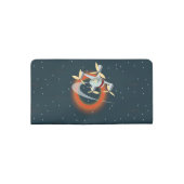 Drone Racing Checkbook Cover (Back)