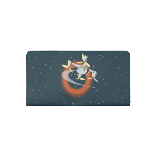 Drone Racing Checkbook Cover (Back)