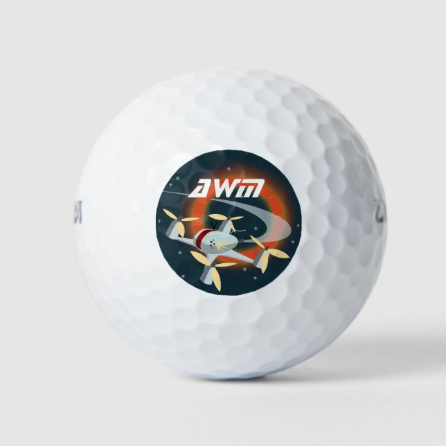 Drone Racing Golf Balls (Front)