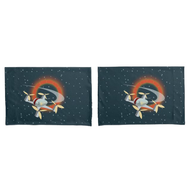 Drone Racing Pillow Case (Front-Set)