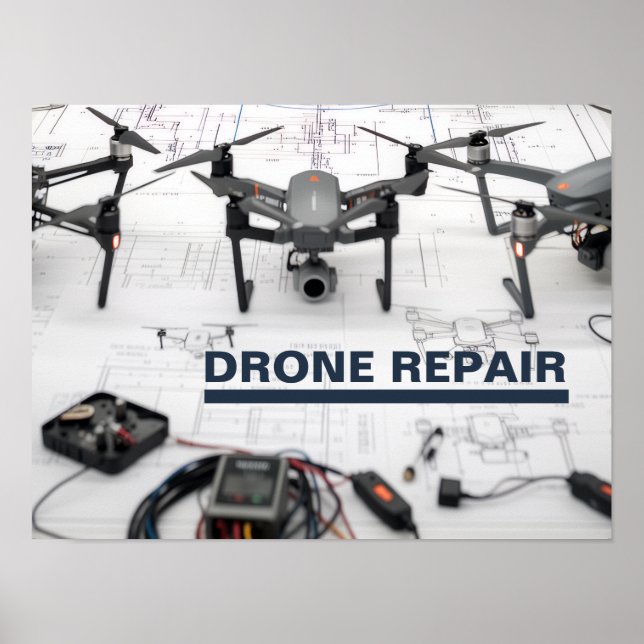 Drone Repair Poster (Front)