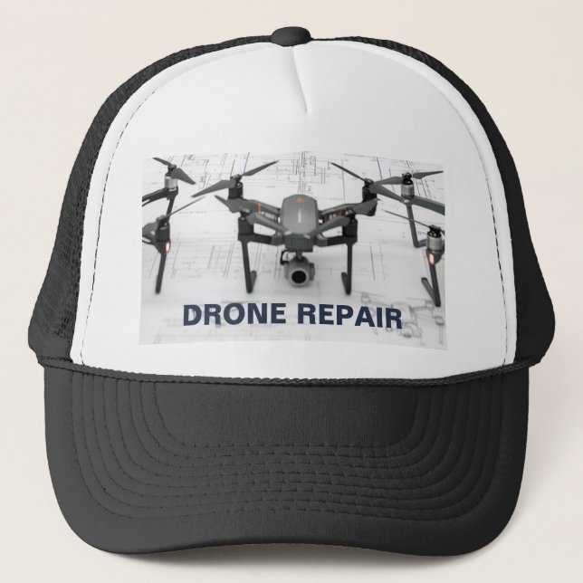 Drone Repair™ Trucker Hat (Front)