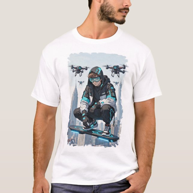 Drone Rider T-Shirt (Front)