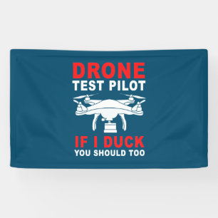 Drone Test Pilot Banner
