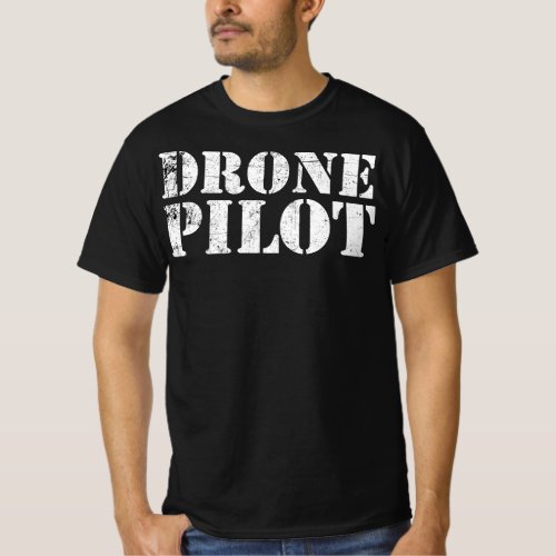 Drone UAV UAS FAA Quadcopter Pilot Part 107 T_Shirt