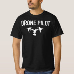 Drone UAV UAS FAA Quadcopter Pilot Part 107 T-Shirt