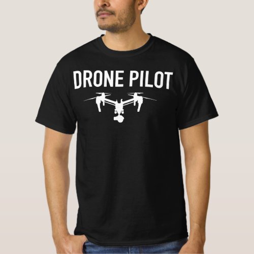 Drone UAV UAS FAA Quadcopter Pilot Part 107 T_Shirt