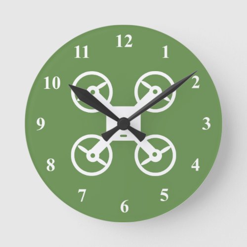 Drone wall clock