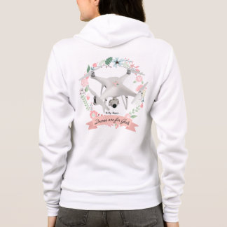 Drones are for Girls Hoodie