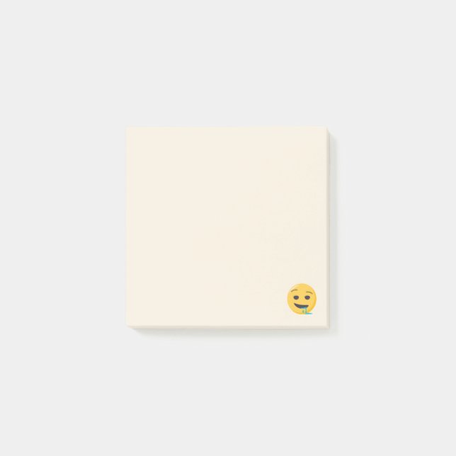 Drool Emoji Post-it Notes (Front)