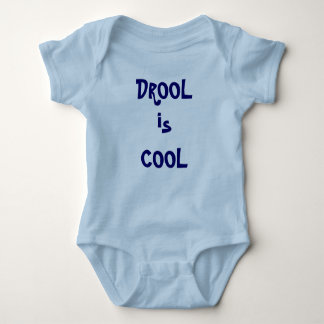 DROOL is COOL t-shirt. Baby Bodysuit