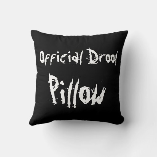 Drool Throw Pillow Zazzle