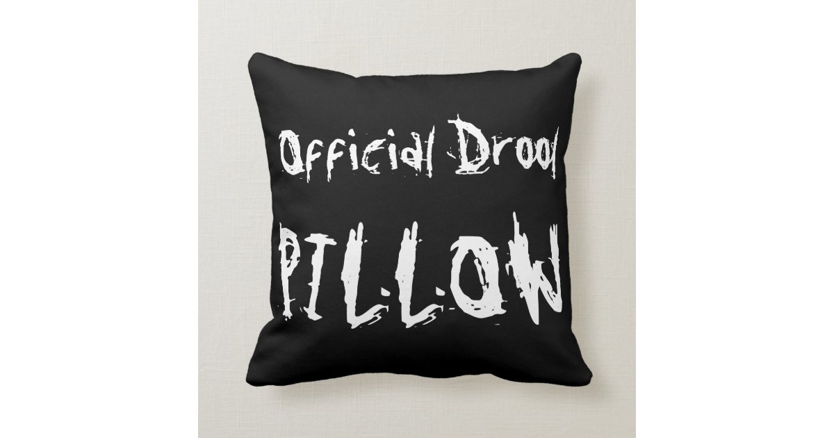 Drool Throw Pillow Zazzle
