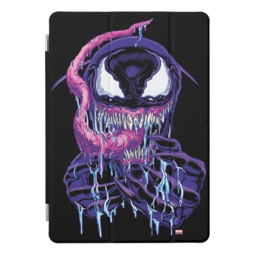 Drooling Purple Venom Illustration iPad Pro Cover